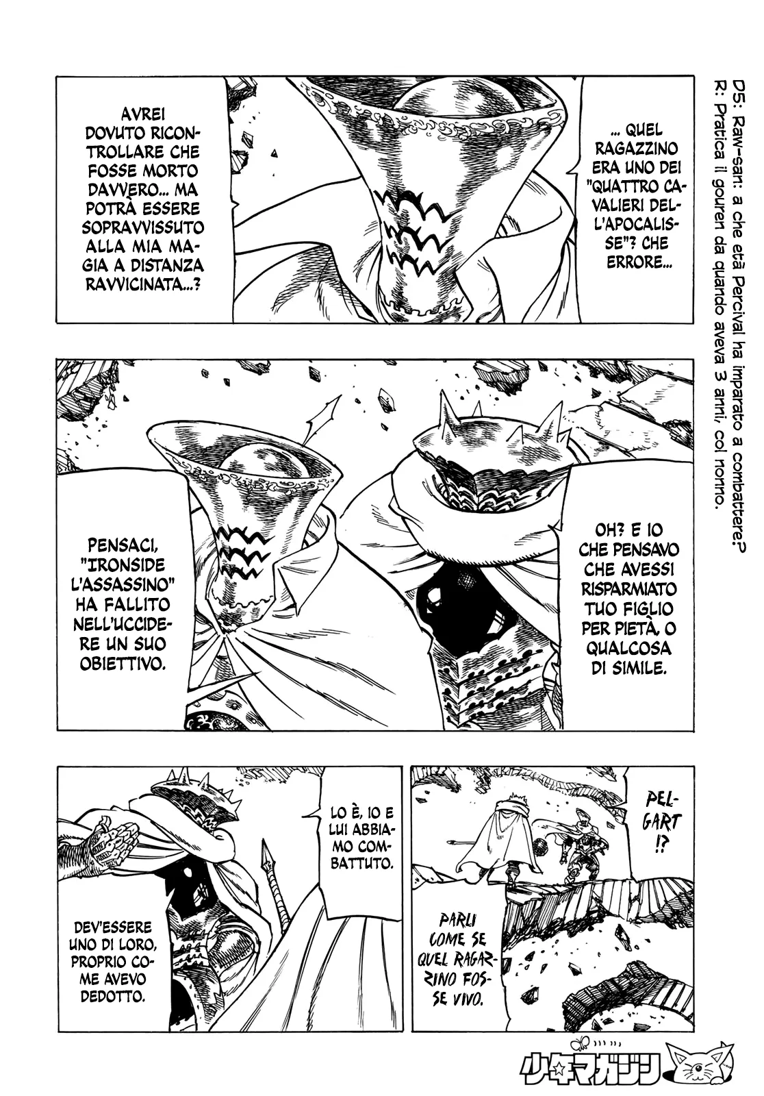 Read Four Knights of the Apocalypse IT Manga Online