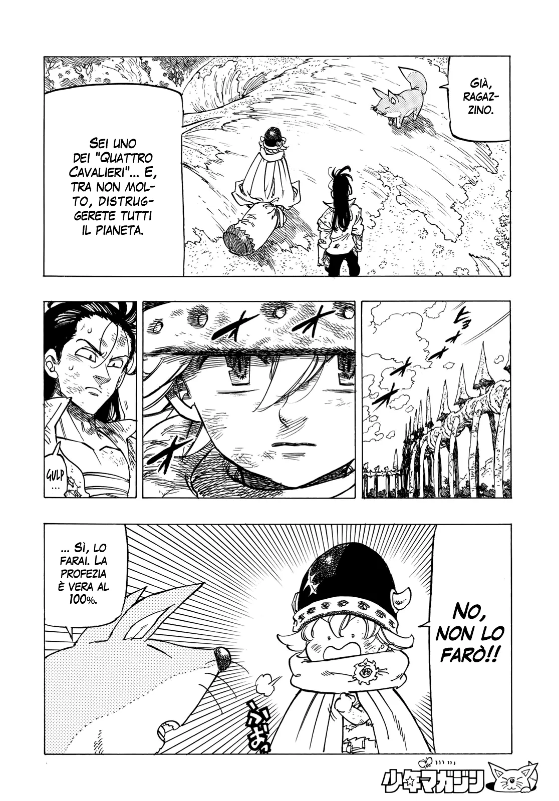 Read Four Knights of the Apocalypse IT Manga Online