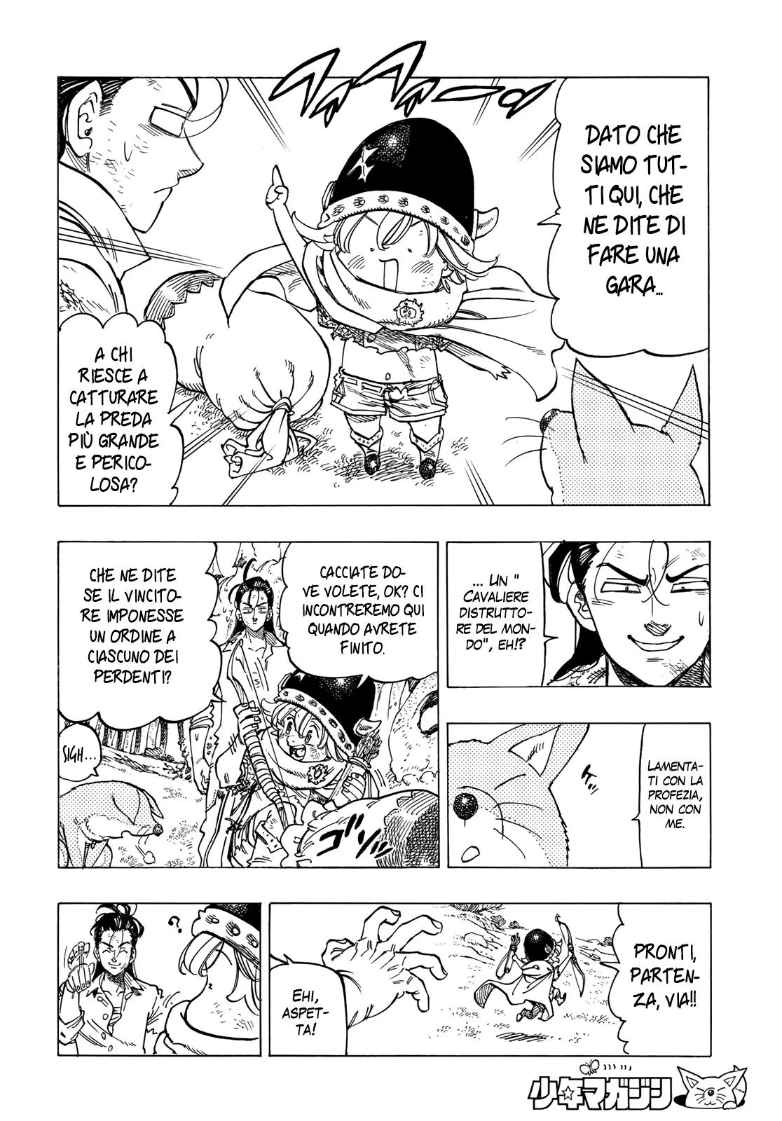 Read Four Knights of the Apocalypse IT Manga Online