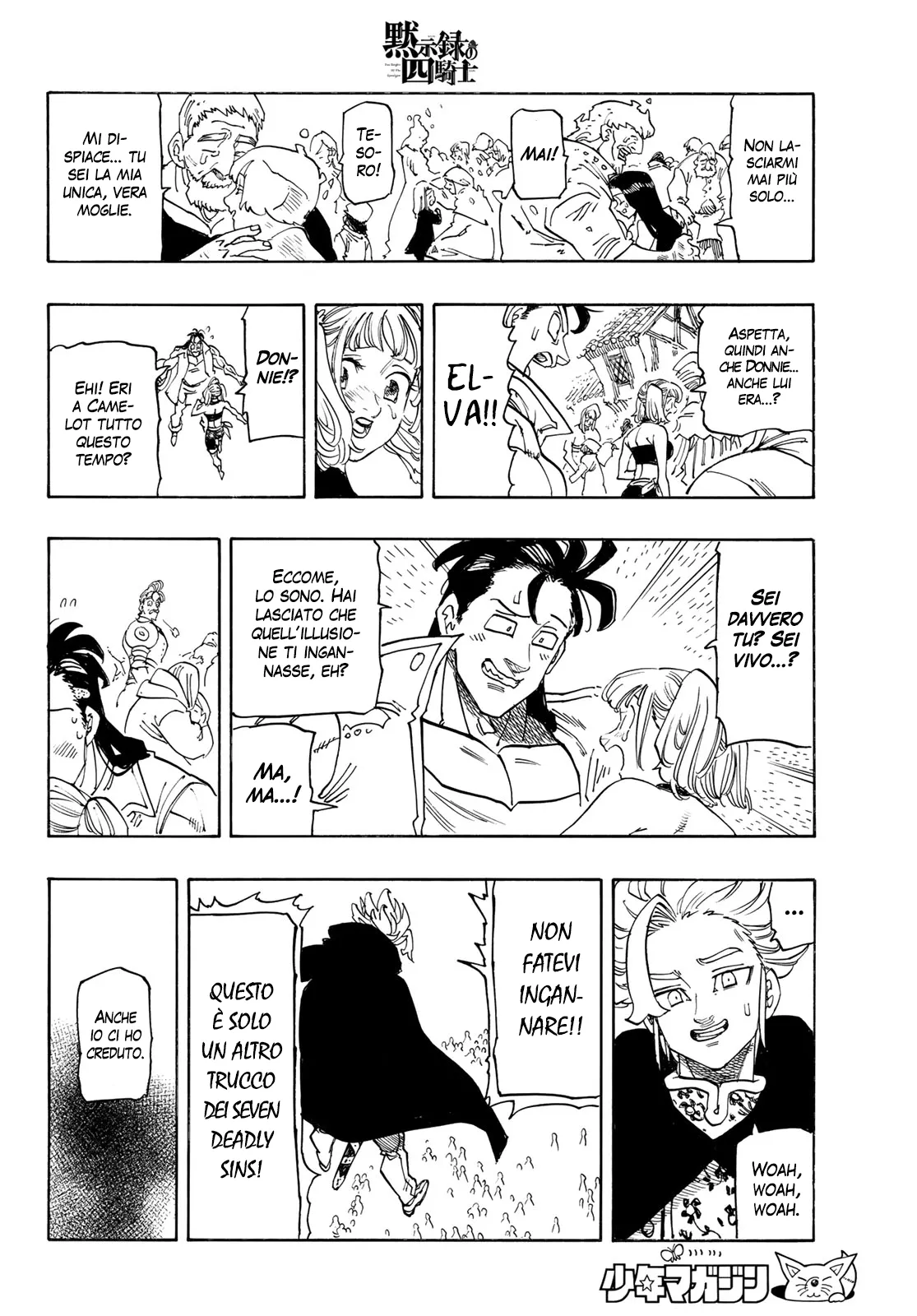 Read Four Knights of the Apocalypse IT Manga Online