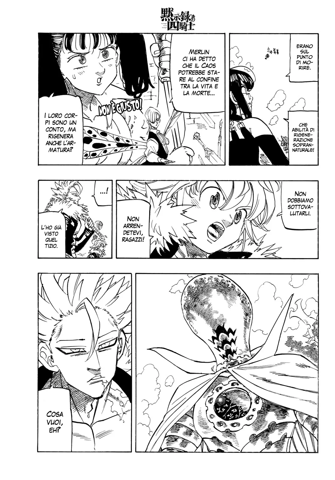 Read Four Knights of the Apocalypse IT Manga Online