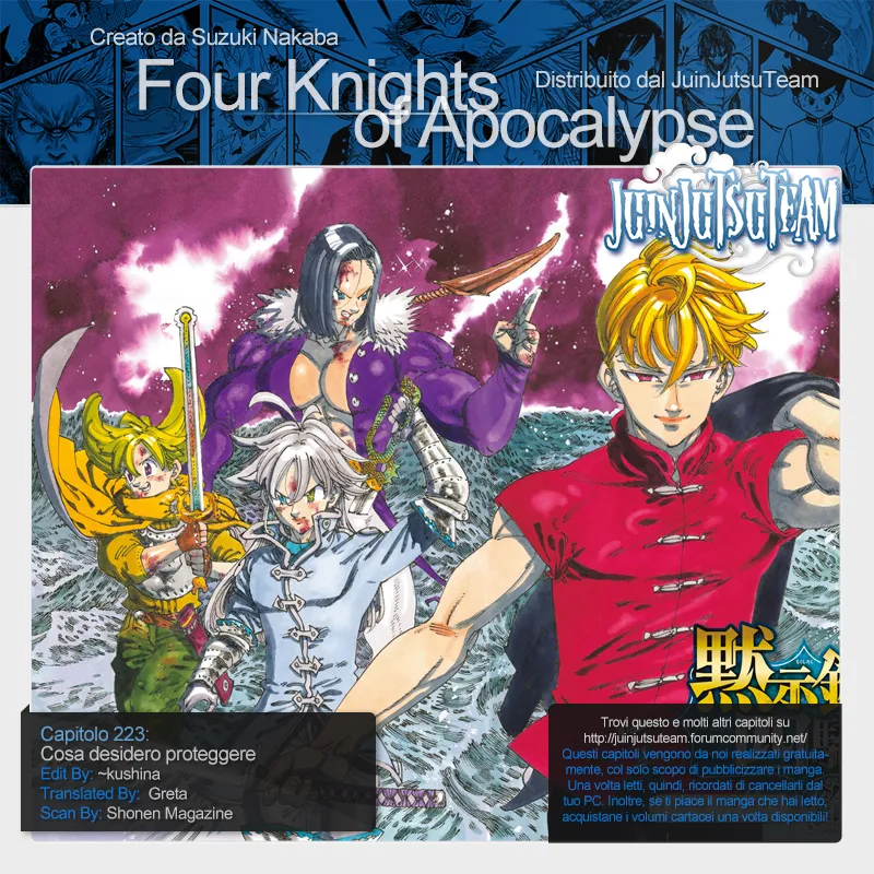 Read Four Knights of the Apocalypse IT Manga Online