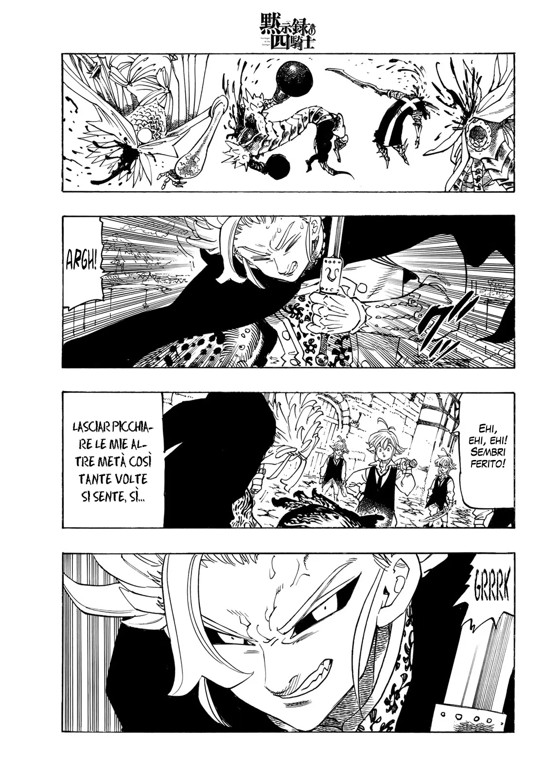Read Four Knights of the Apocalypse IT Manga Online