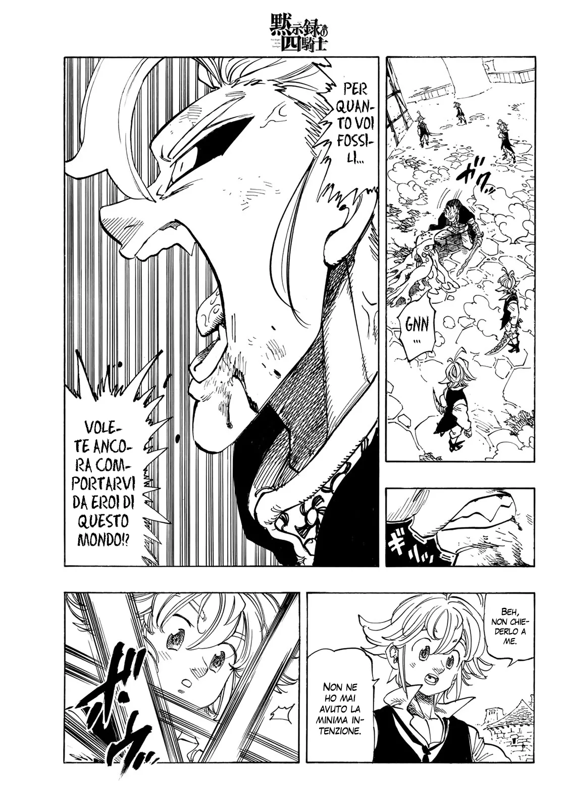 Read Four Knights of the Apocalypse IT Manga Online