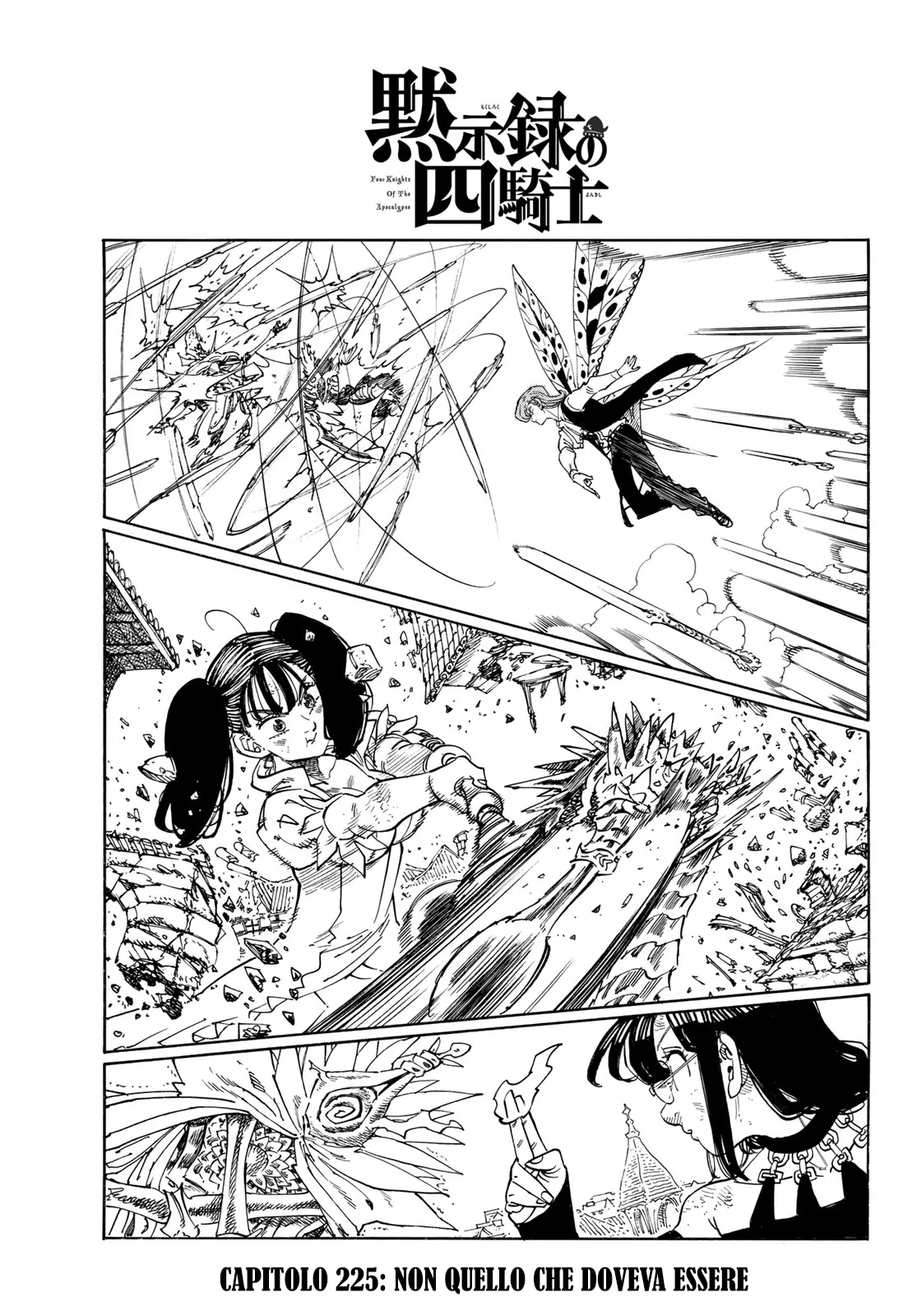 Read Four Knights of the Apocalypse IT Manga Online