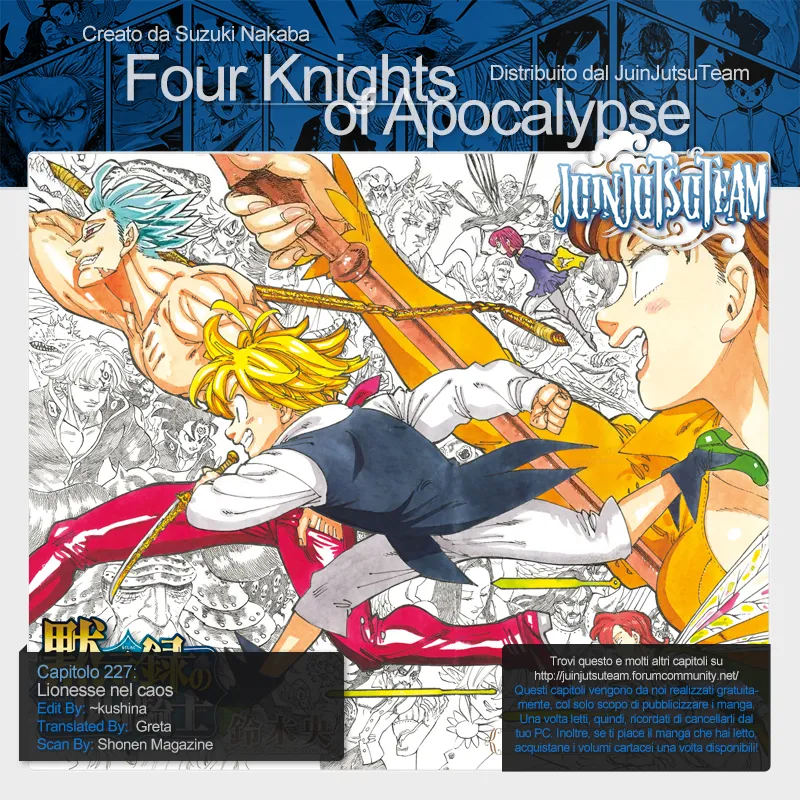 Read Four Knights of the Apocalypse IT Manga Online