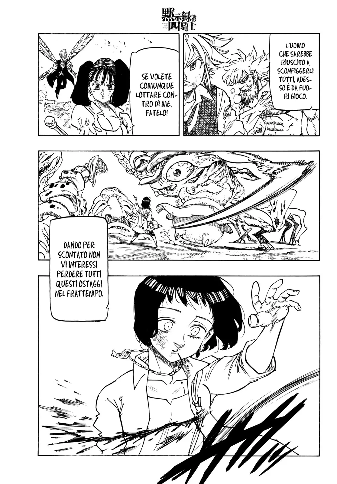 Read Four Knights of the Apocalypse IT Manga Online
