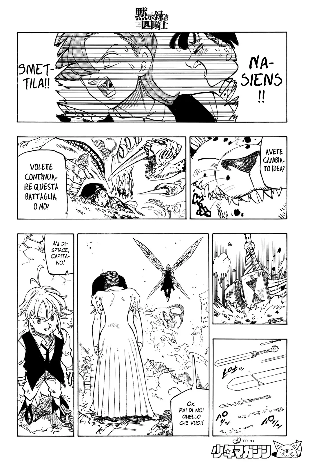 Read Four Knights of the Apocalypse IT Manga Online