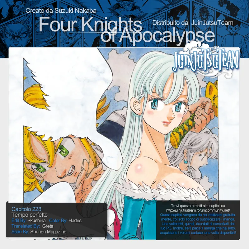 Read Four Knights of the Apocalypse IT Manga Online