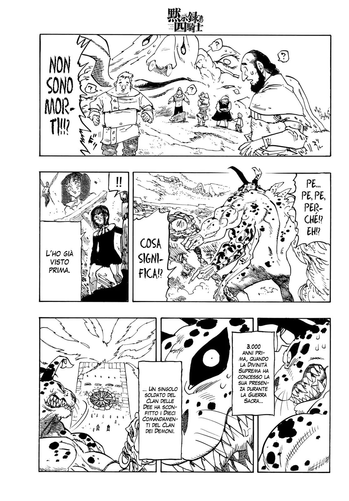 Read Four Knights of the Apocalypse IT Manga Online