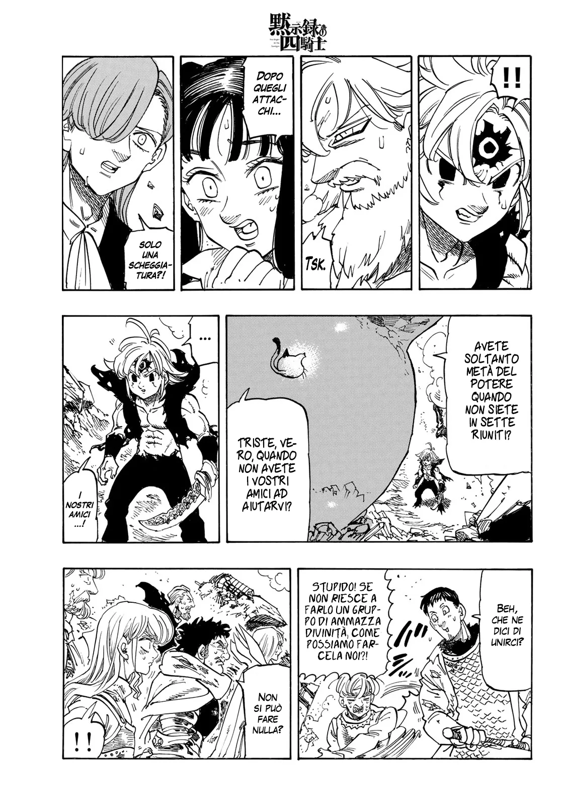 Read Four Knights of the Apocalypse IT Manga Online