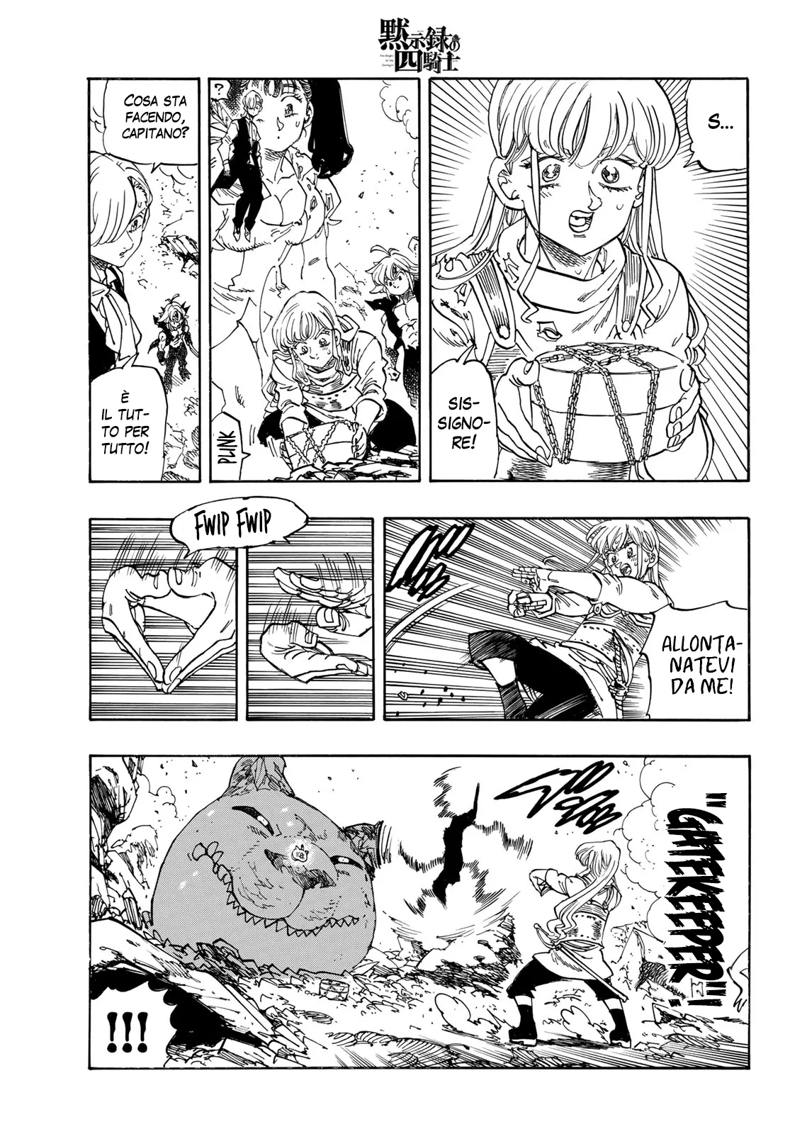 Read Four Knights of the Apocalypse IT Manga Online