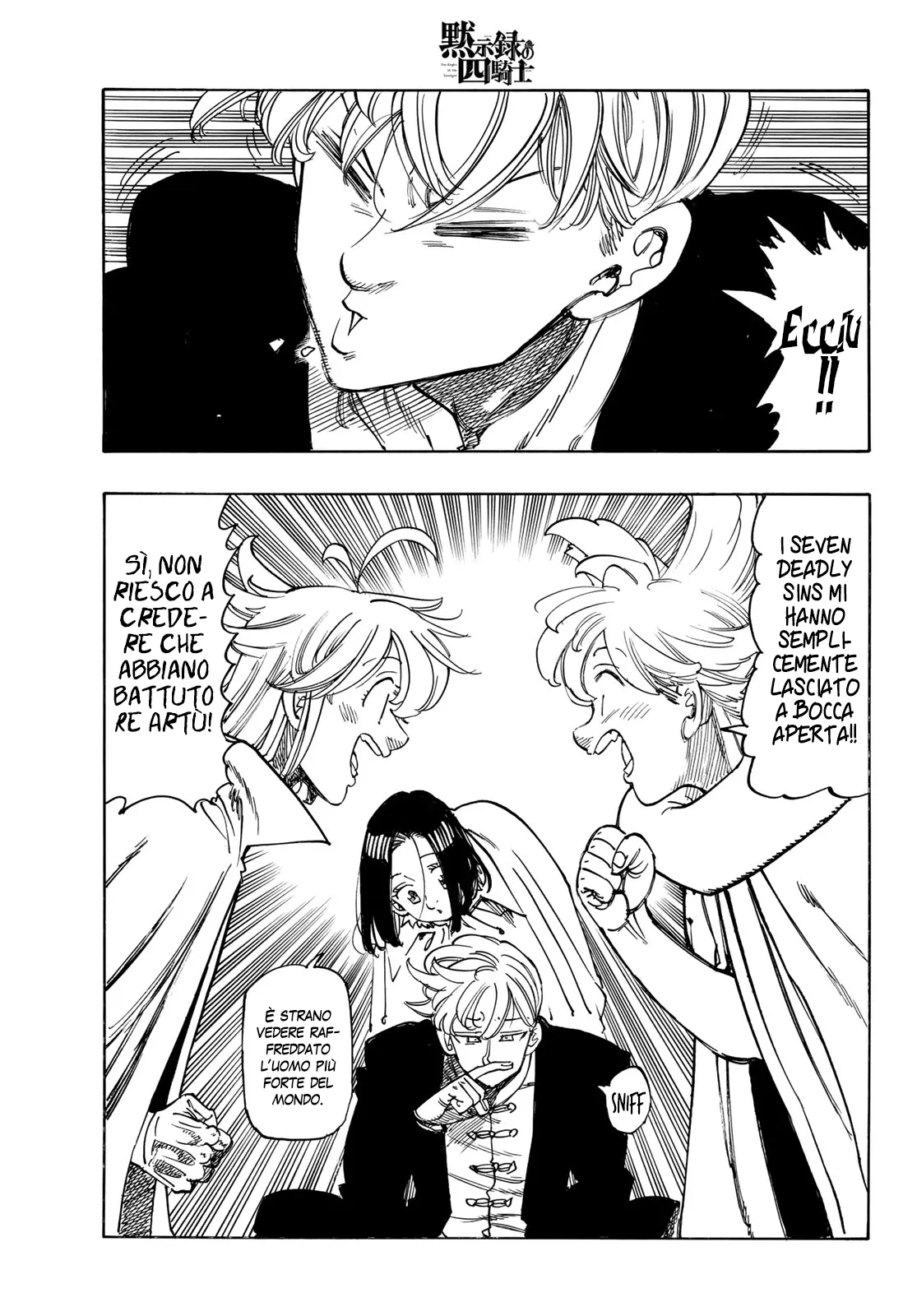 Read Four Knights of the Apocalypse IT Manga Online