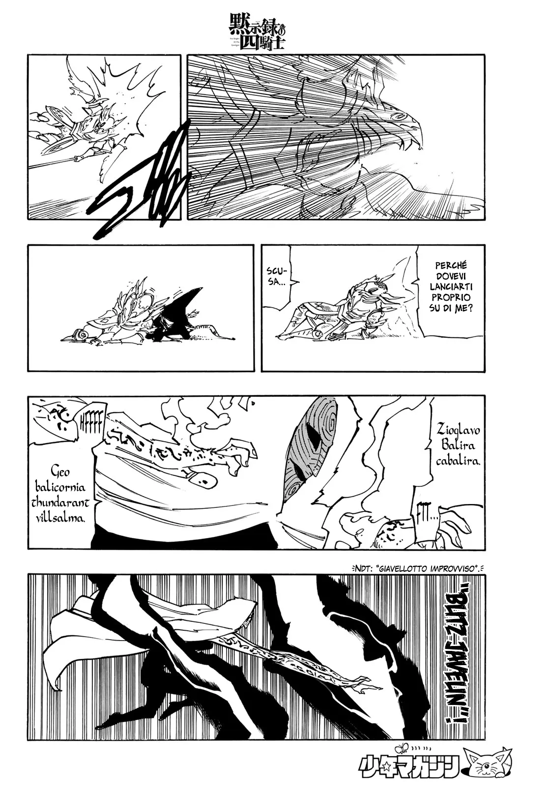 Read Four Knights of the Apocalypse IT Manga Online