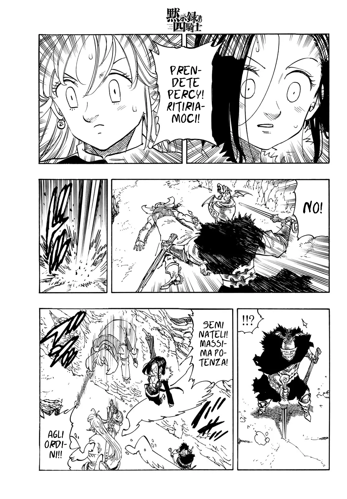 Read Four Knights of the Apocalypse IT Manga Online