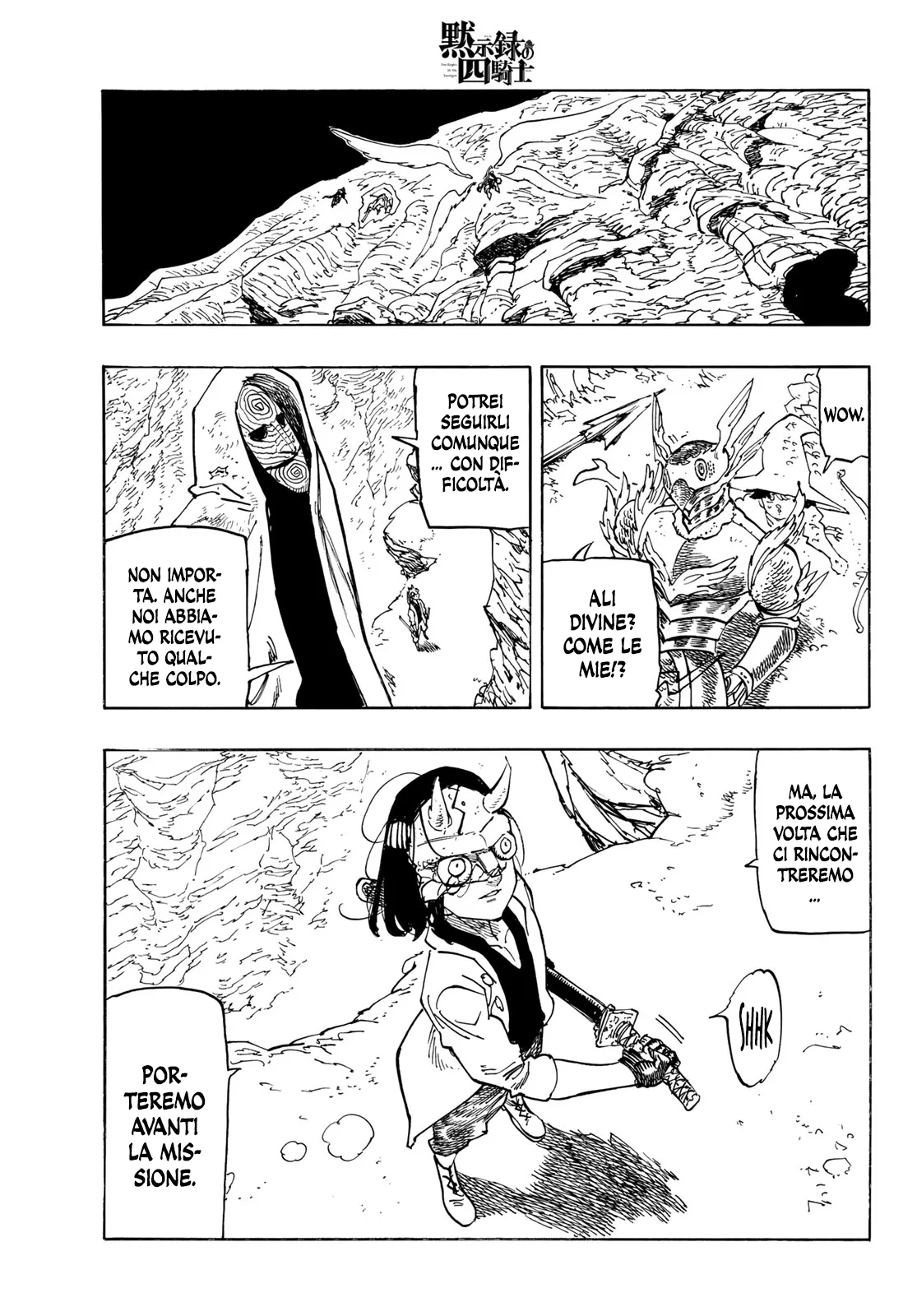 Read Four Knights of the Apocalypse IT Manga Online