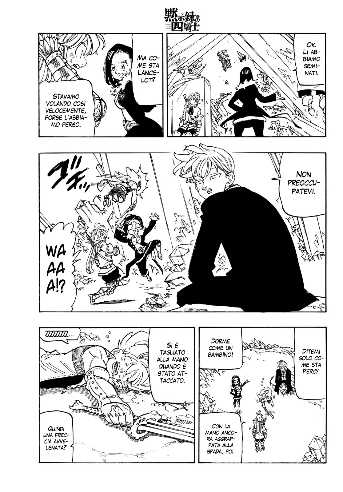 Read Four Knights of the Apocalypse IT Manga Online
