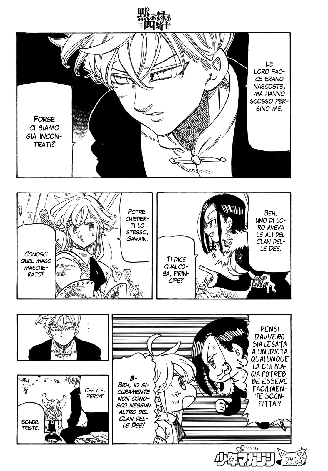 Read Four Knights of the Apocalypse IT Manga Online
