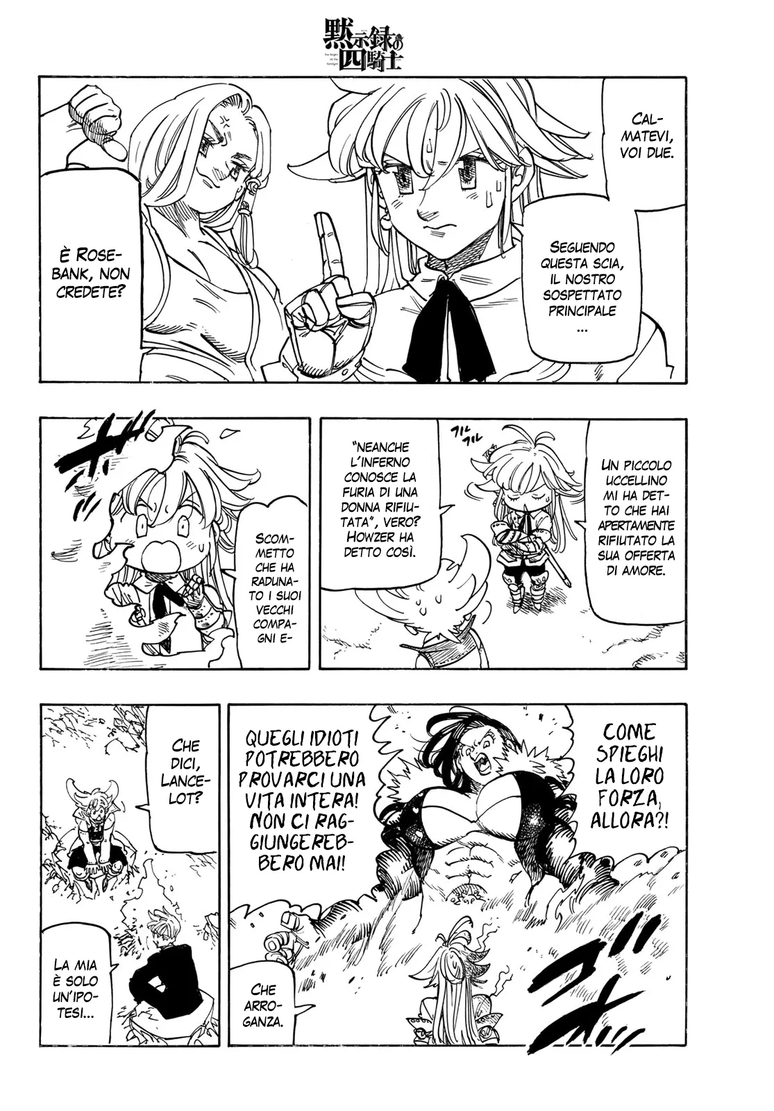 Read Four Knights of the Apocalypse IT Manga Online
