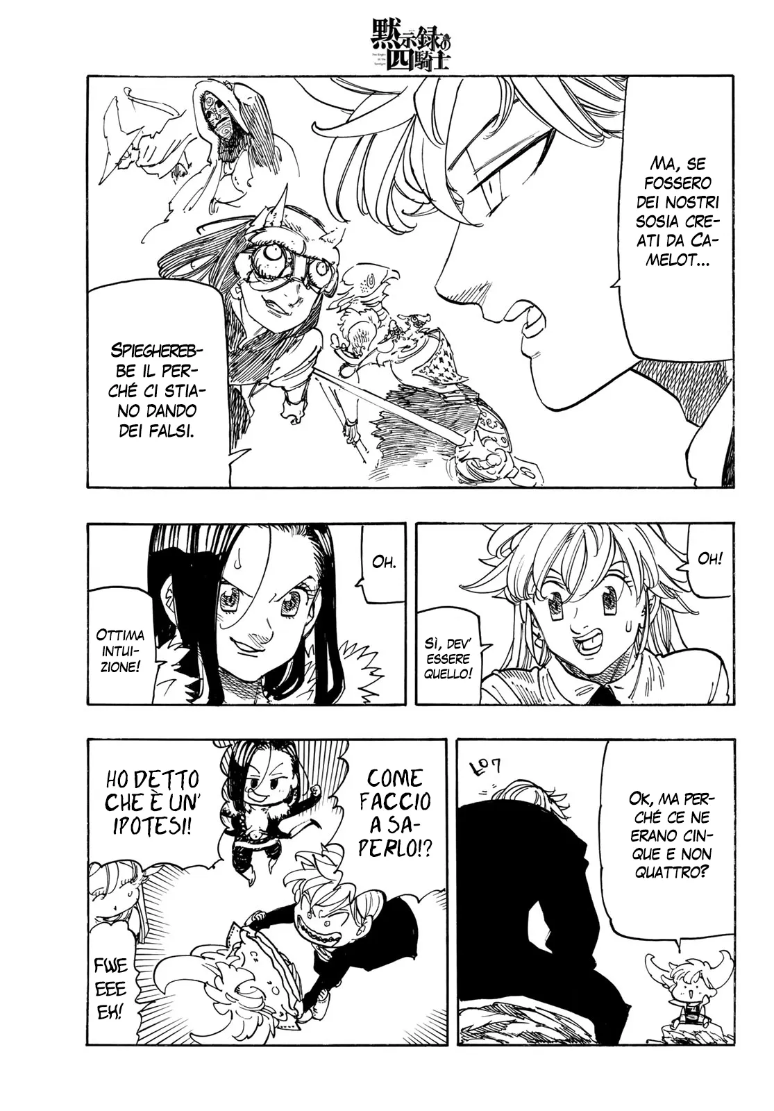 Read Four Knights of the Apocalypse IT Manga Online