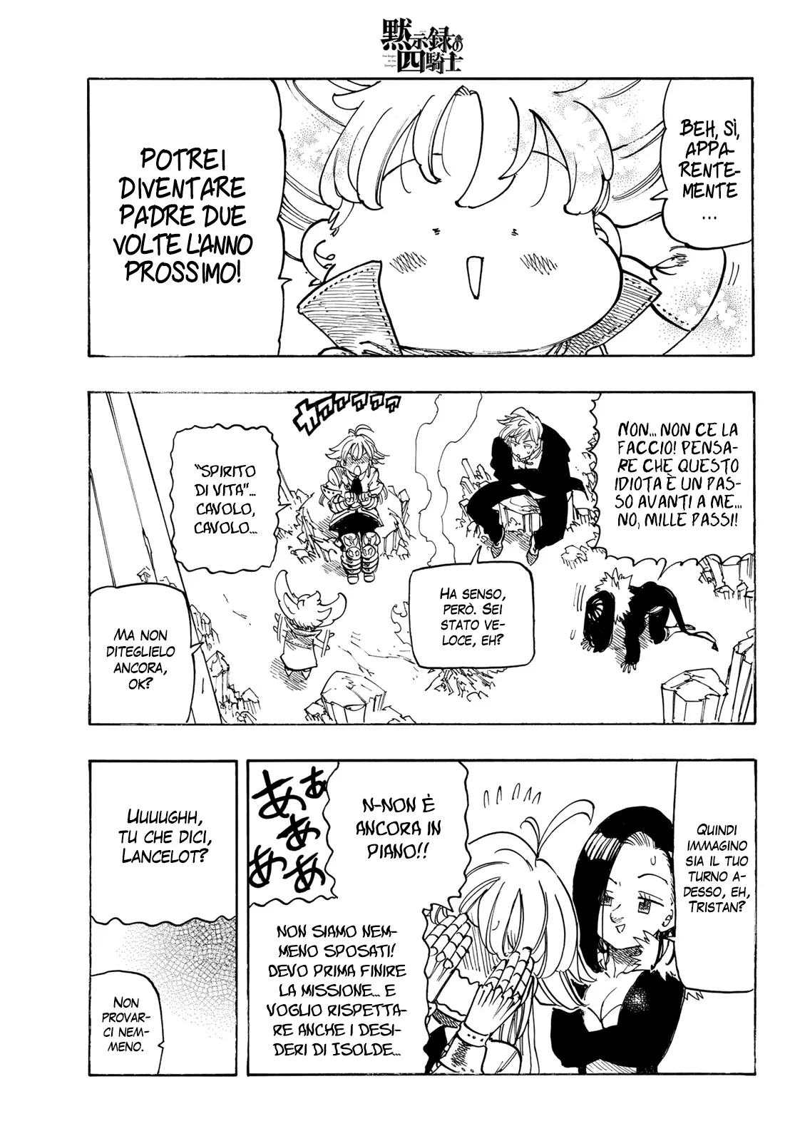 Read Four Knights of the Apocalypse IT Manga Online