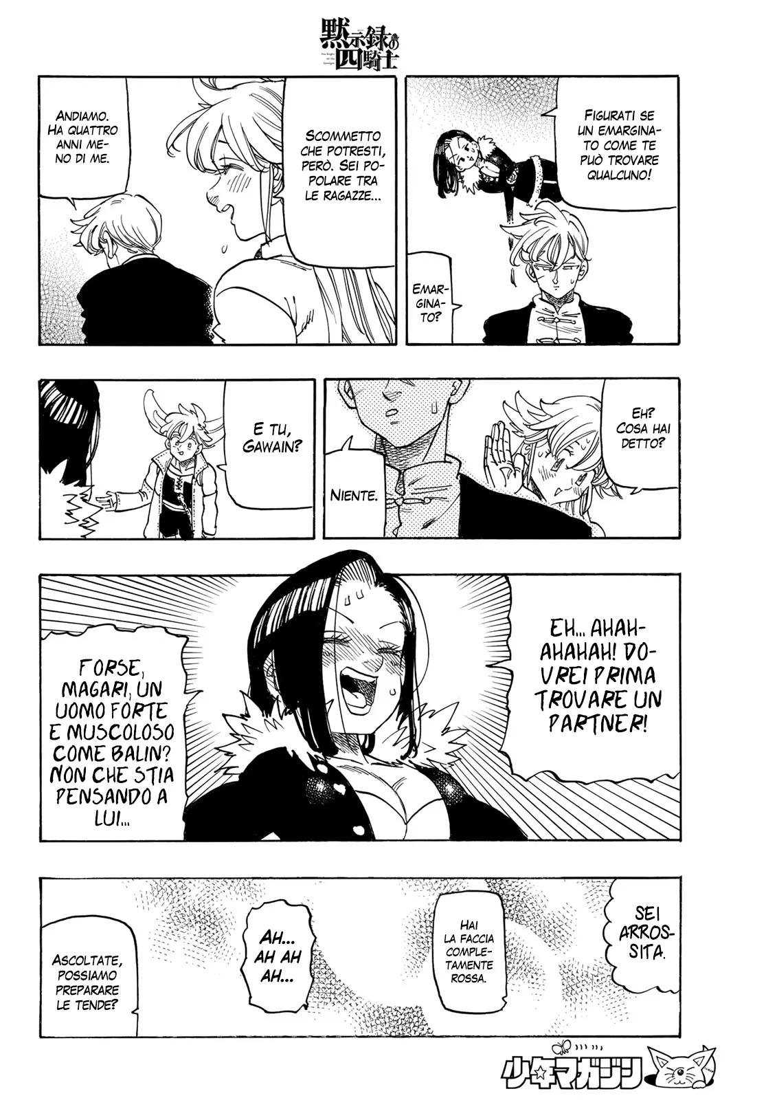 Read Four Knights of the Apocalypse IT Manga Online