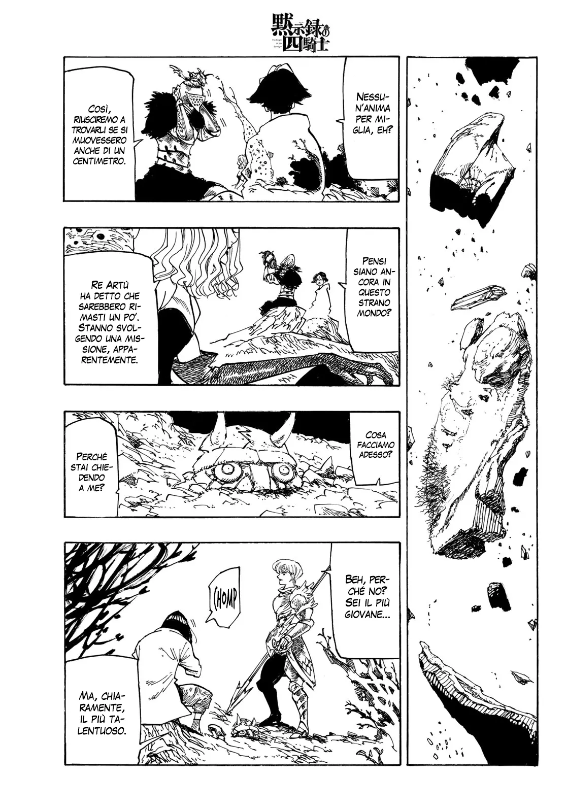 Read Four Knights of the Apocalypse IT Manga Online