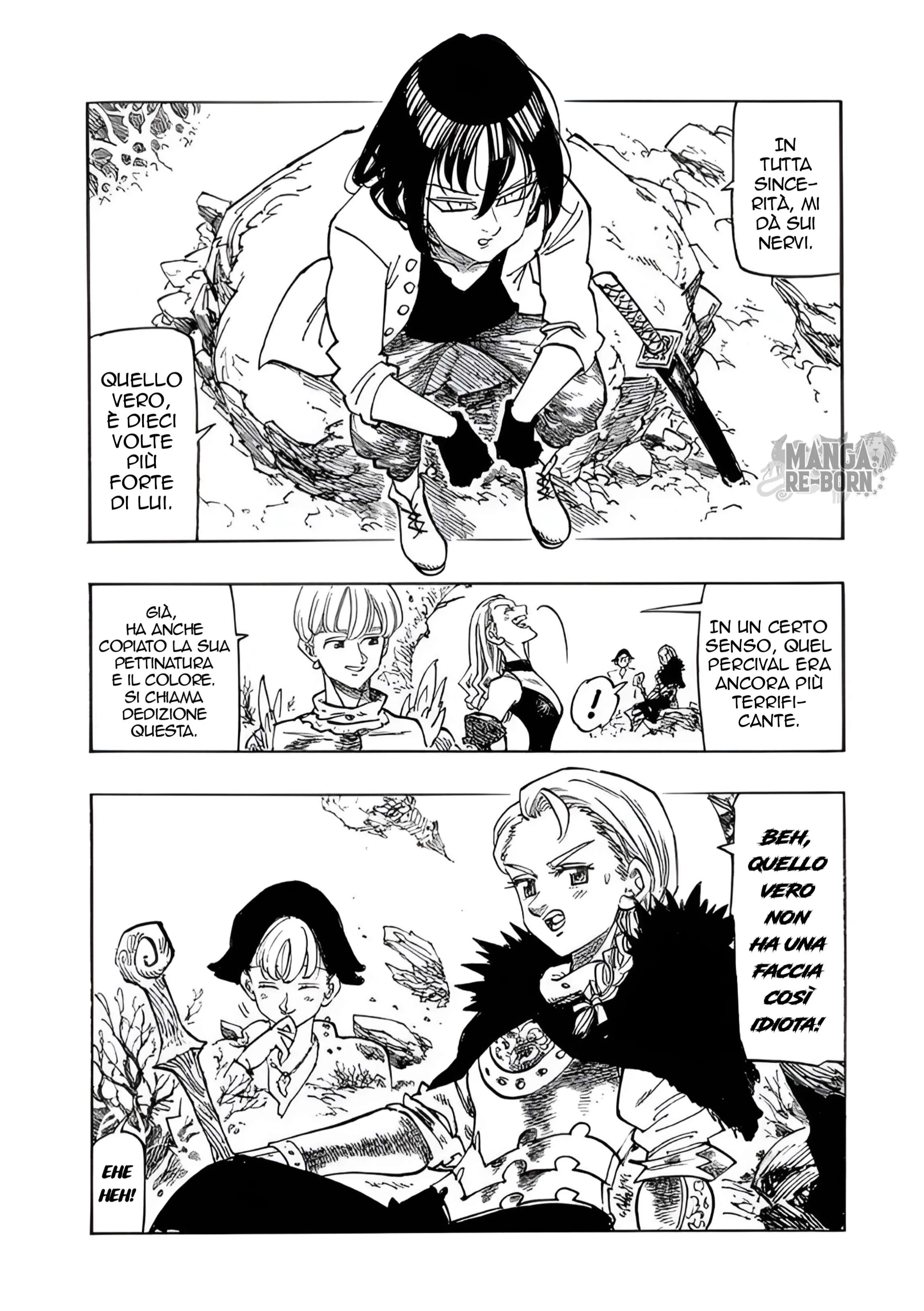 Read Four Knights of the Apocalypse IT Manga Online