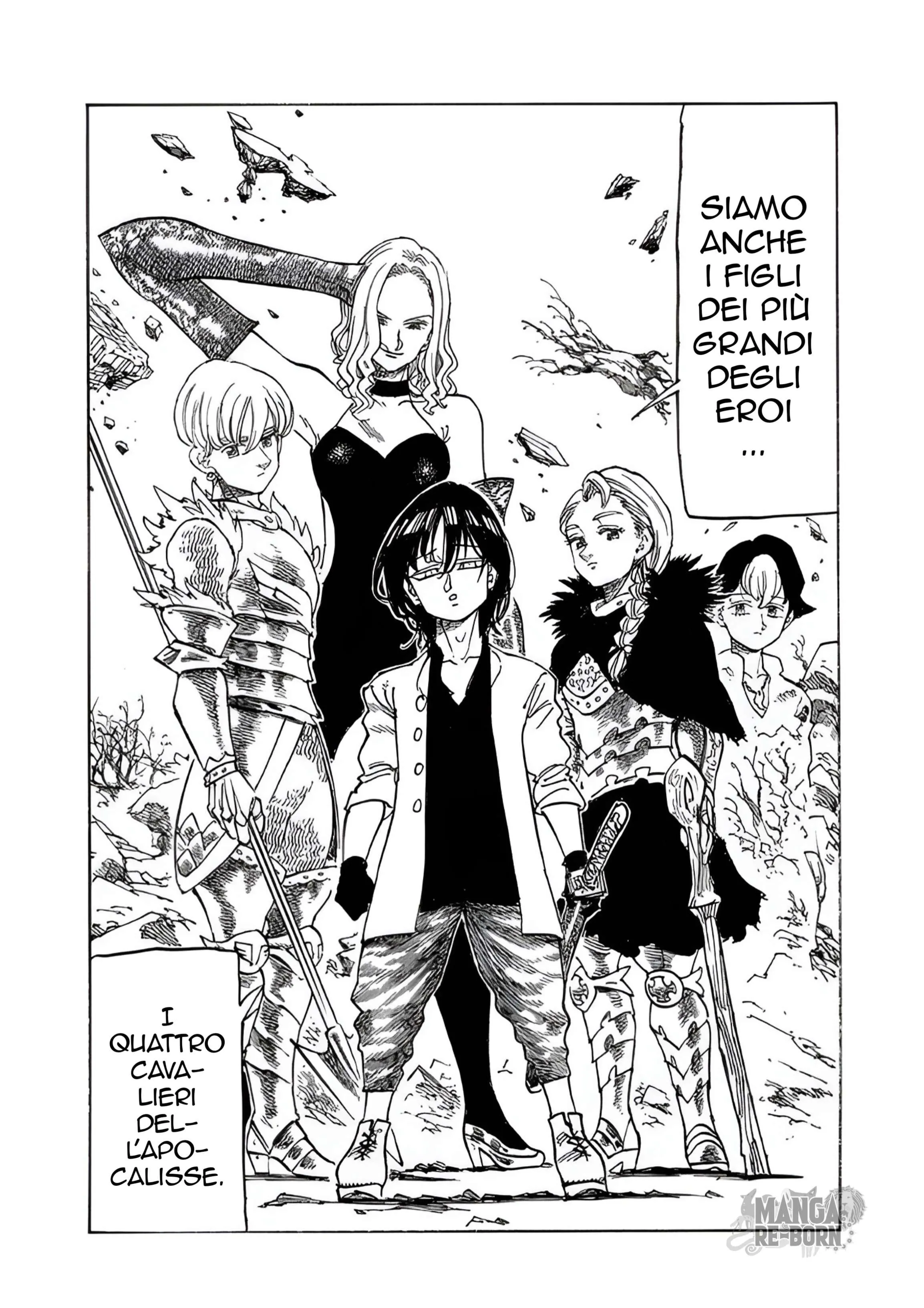 Read Four Knights of the Apocalypse IT Manga Online