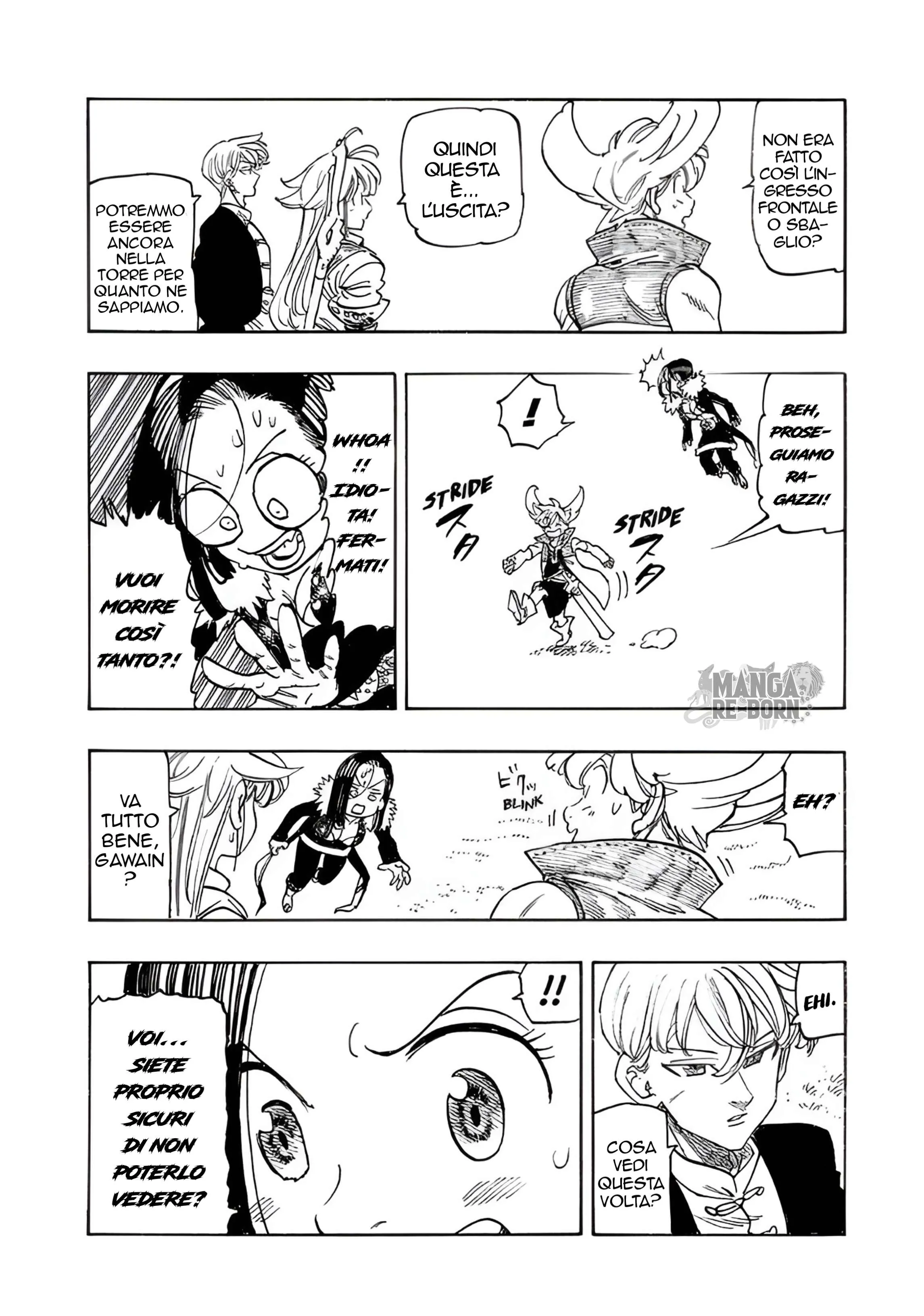 Read Four Knights of the Apocalypse IT Manga Online