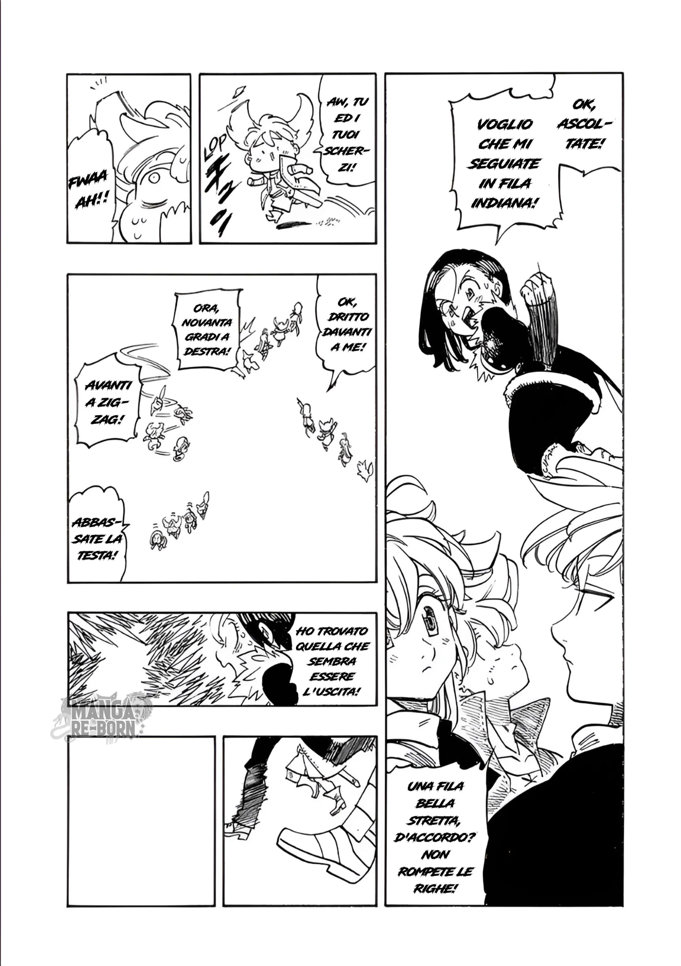Read Four Knights of the Apocalypse IT Manga Online