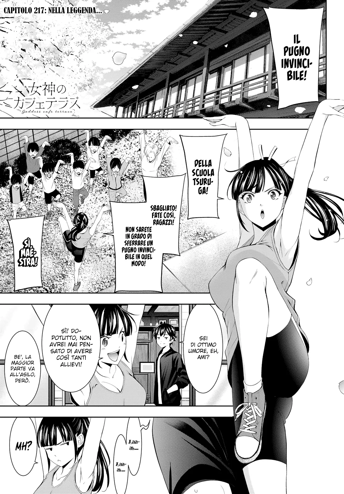 Read Goddess Café Terrace IT Manga Online