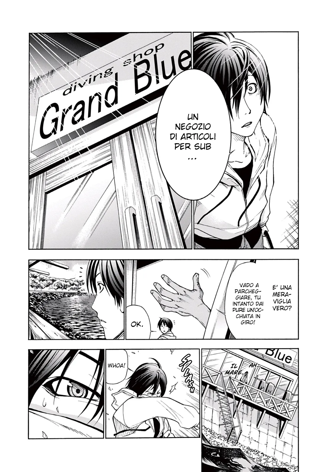 Read Grand Blue IT Manga Online