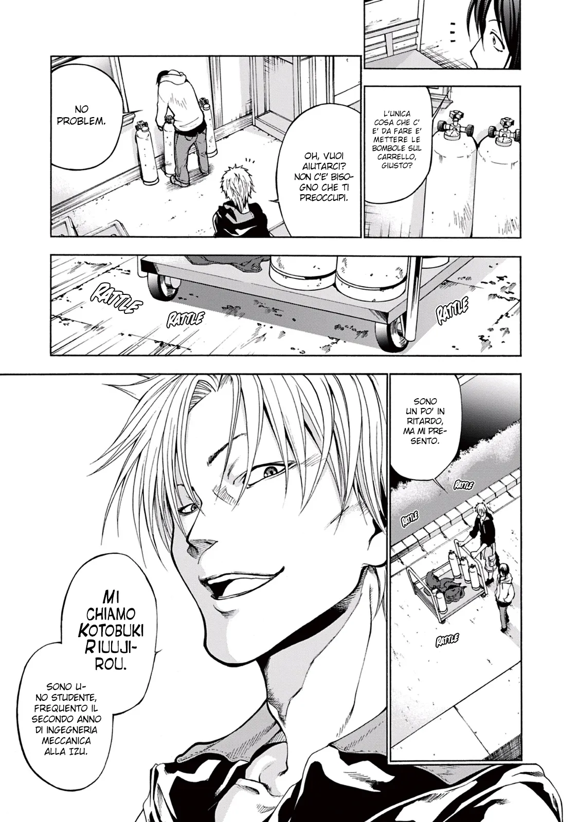 Read Grand Blue IT Manga Online