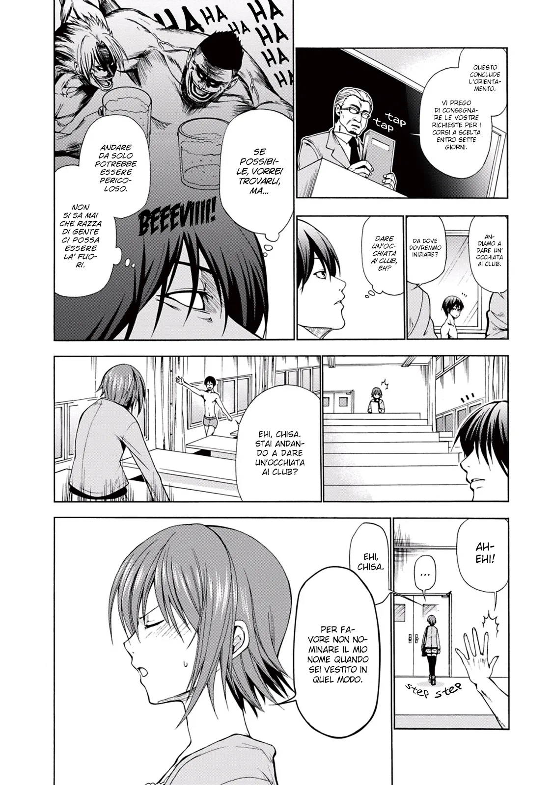 Read Grand Blue IT Manga Online