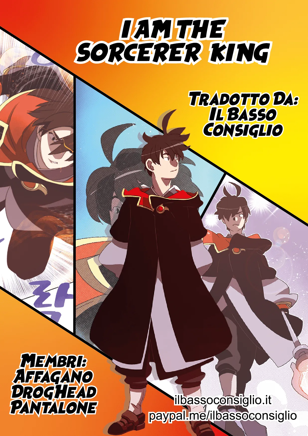 Read I Am the Sorcerer King IT Manga Online