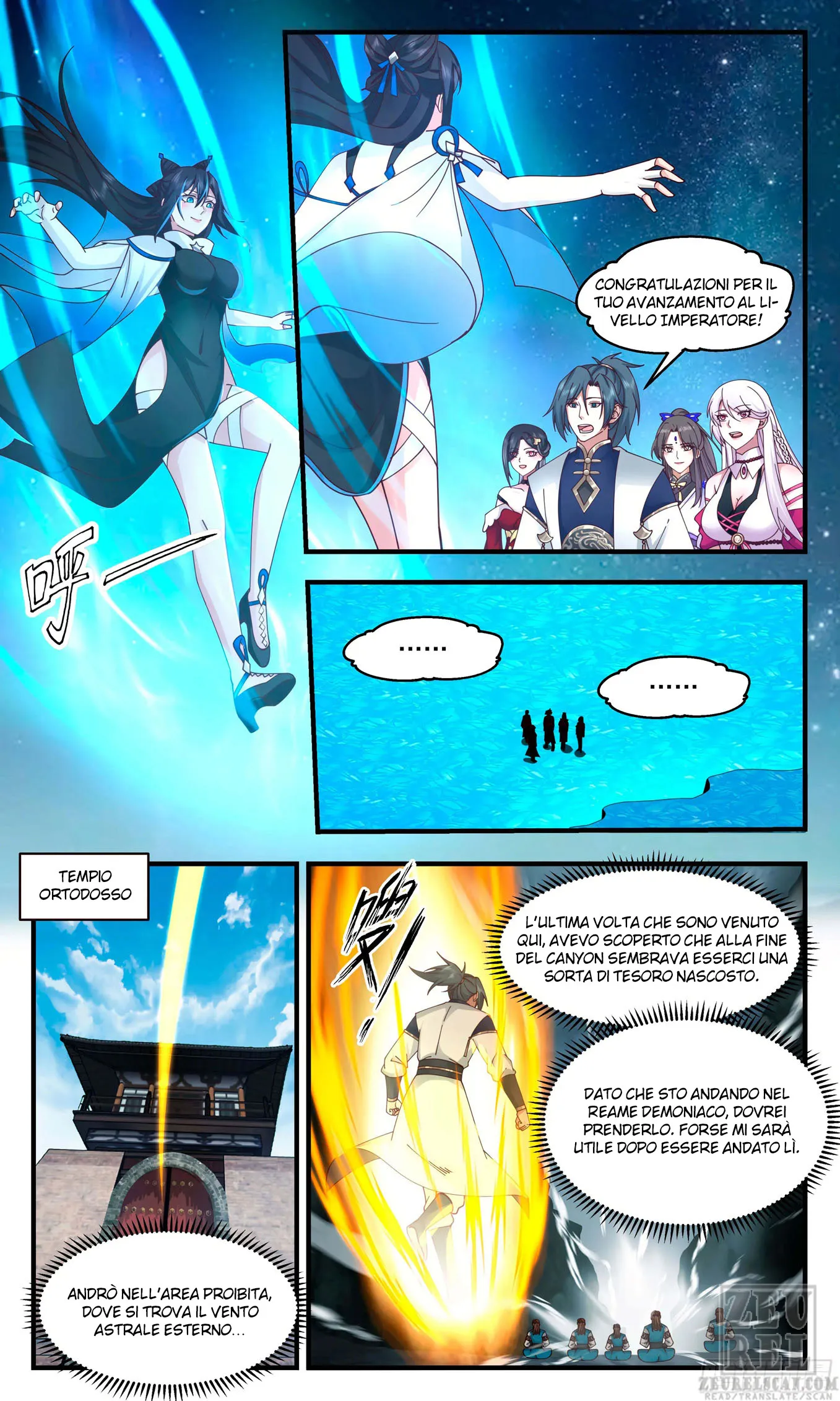 Read Martial Peak IT Manga Online