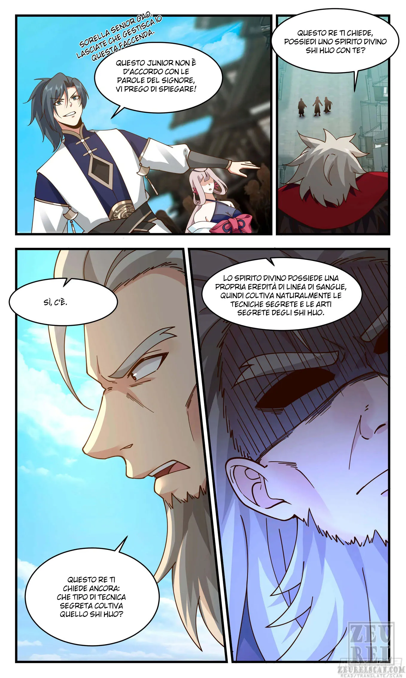 Read Martial Peak IT Manga Online