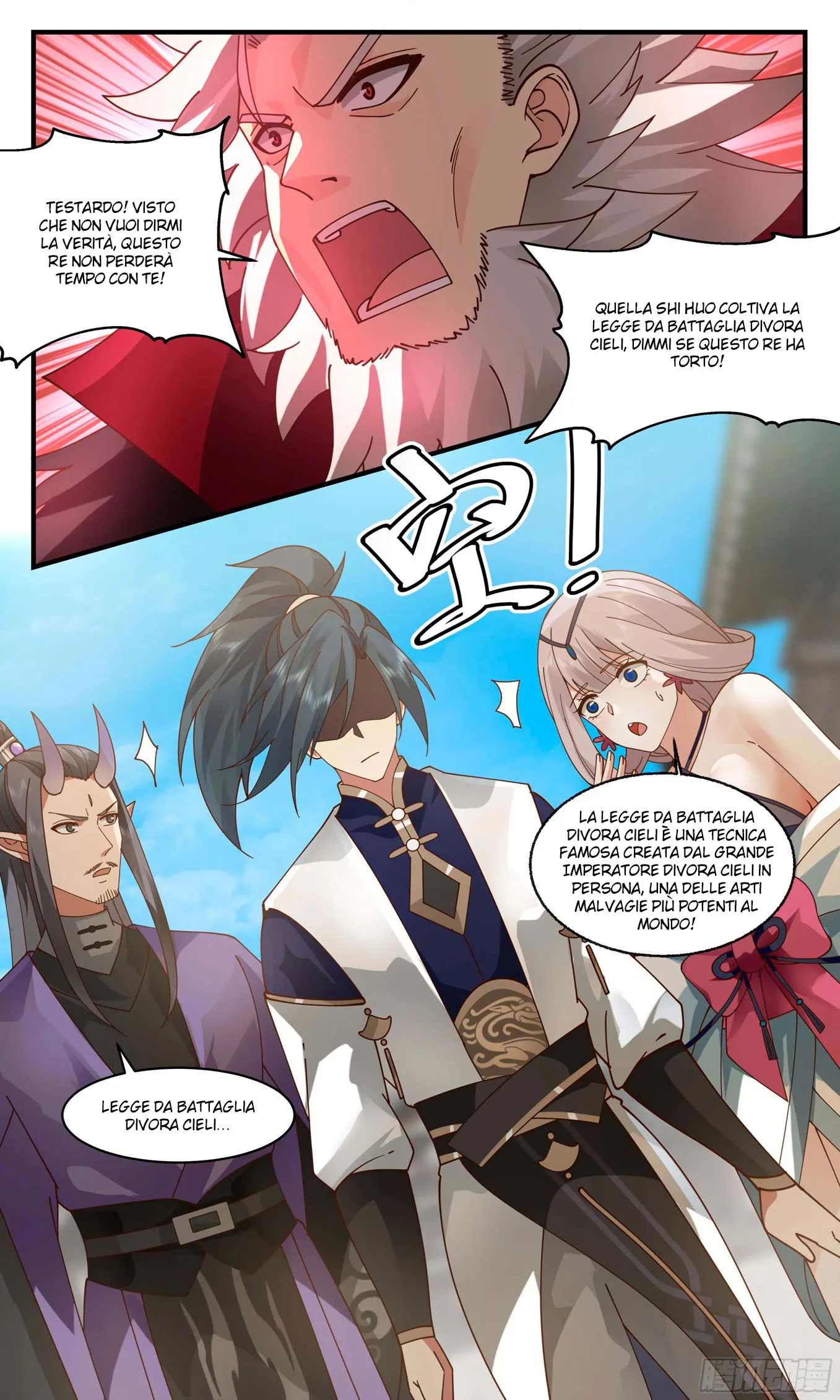 Read Martial Peak IT Manga Online