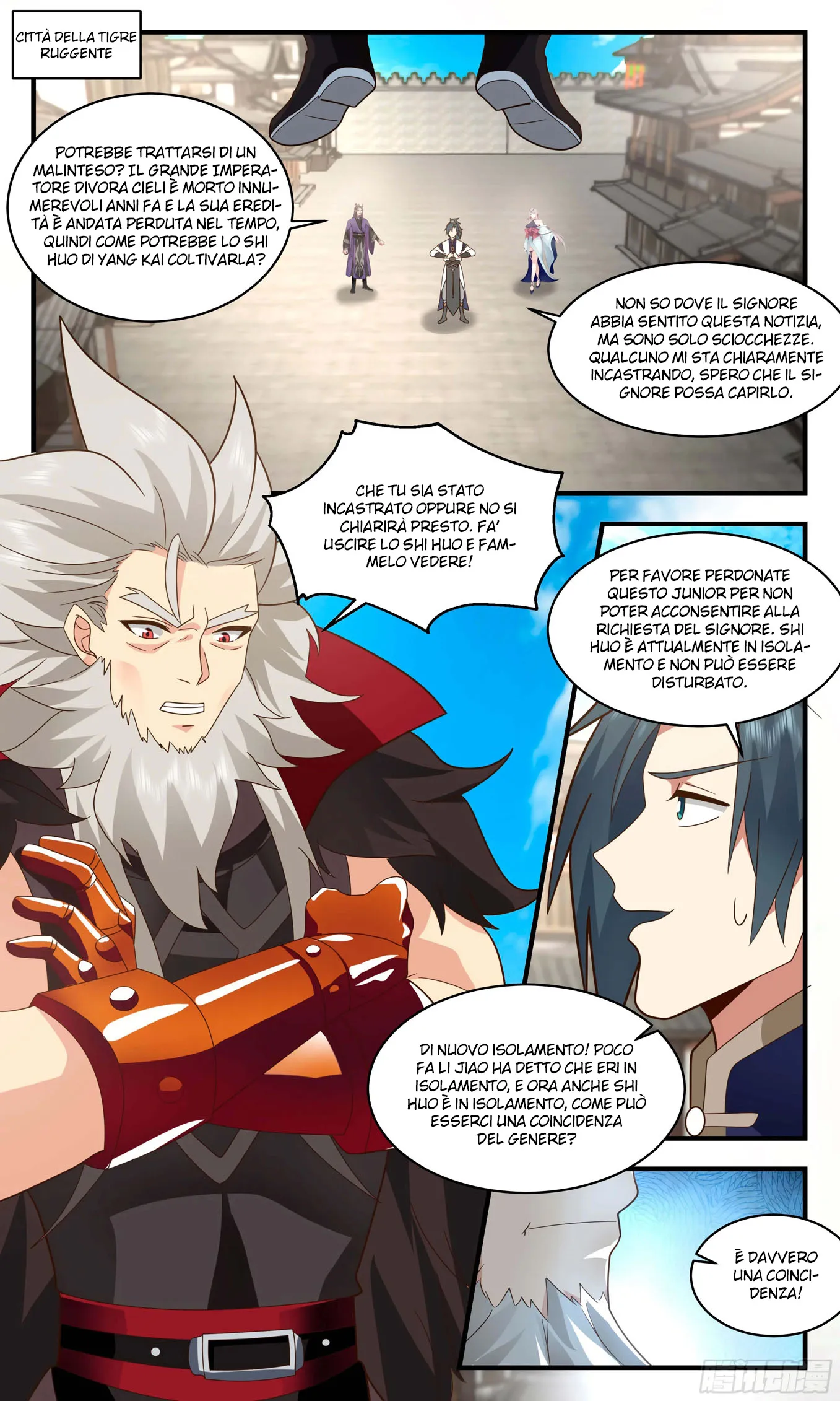 Read Martial Peak IT Manga Online