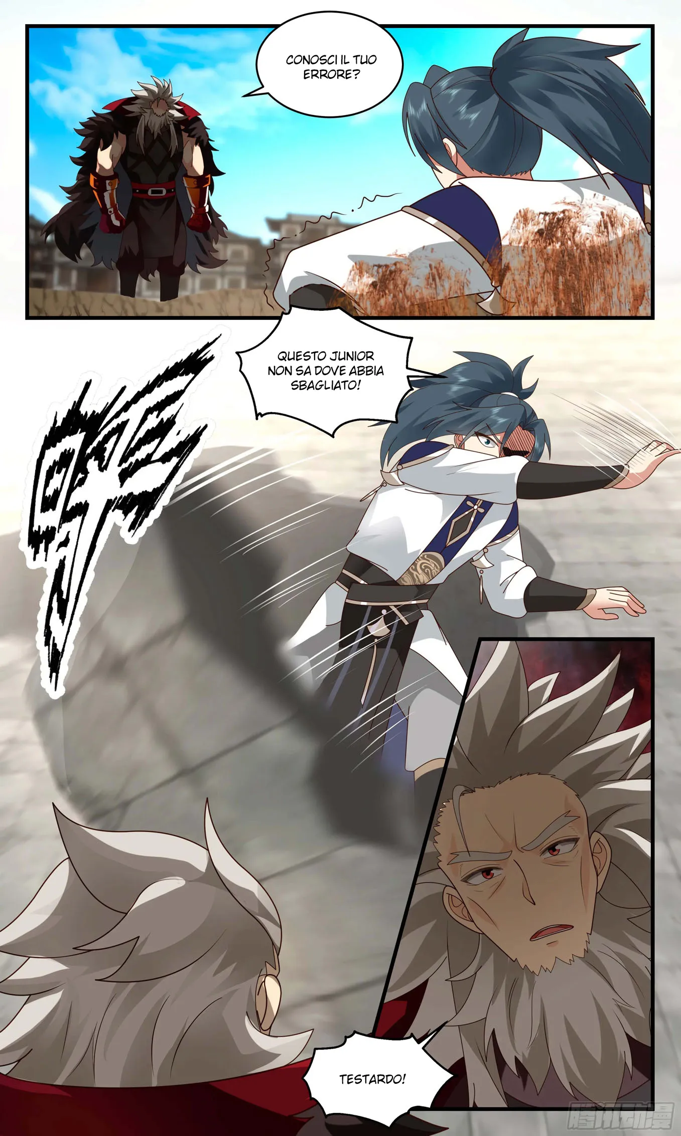 Read Martial Peak IT Manga Online
