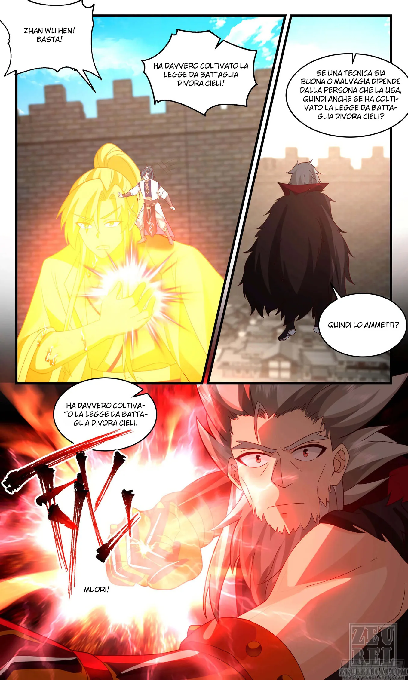 Read Martial Peak IT Manga Online