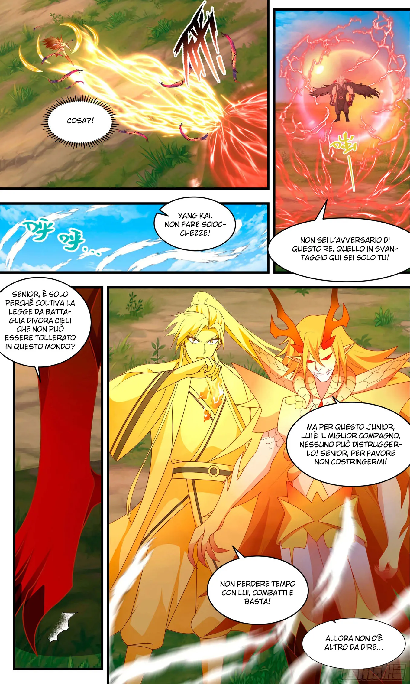 Read Martial Peak IT Manga Online