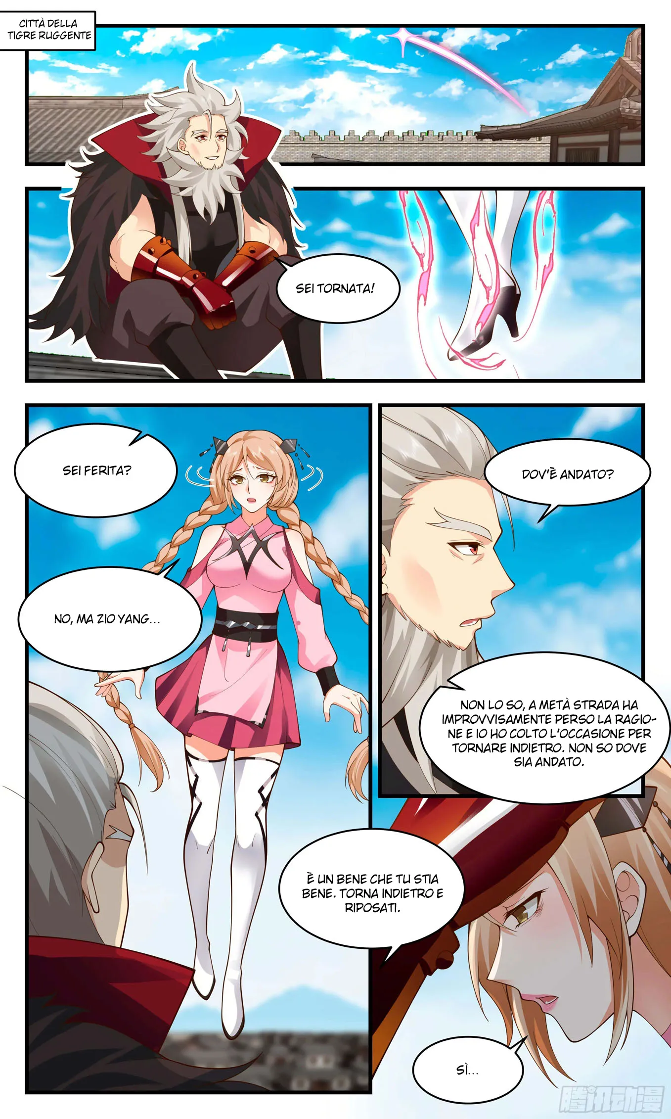 Read Martial Peak IT Manga Online