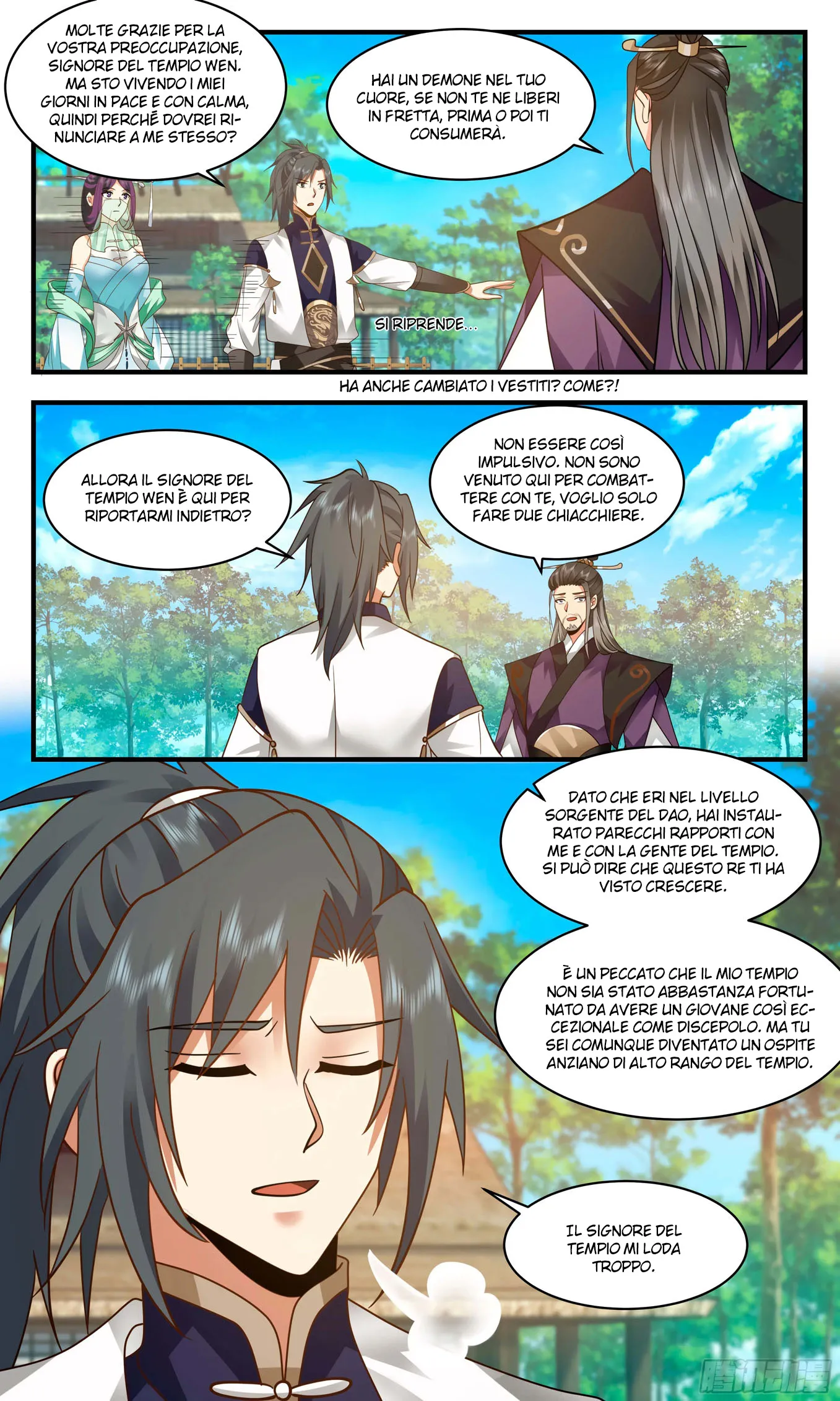 Read Martial Peak IT Manga Online