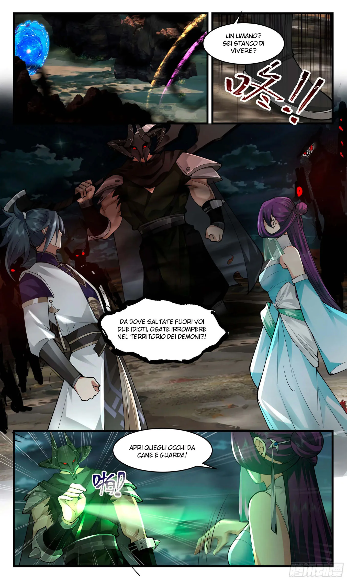 Read Martial Peak IT Manga Online