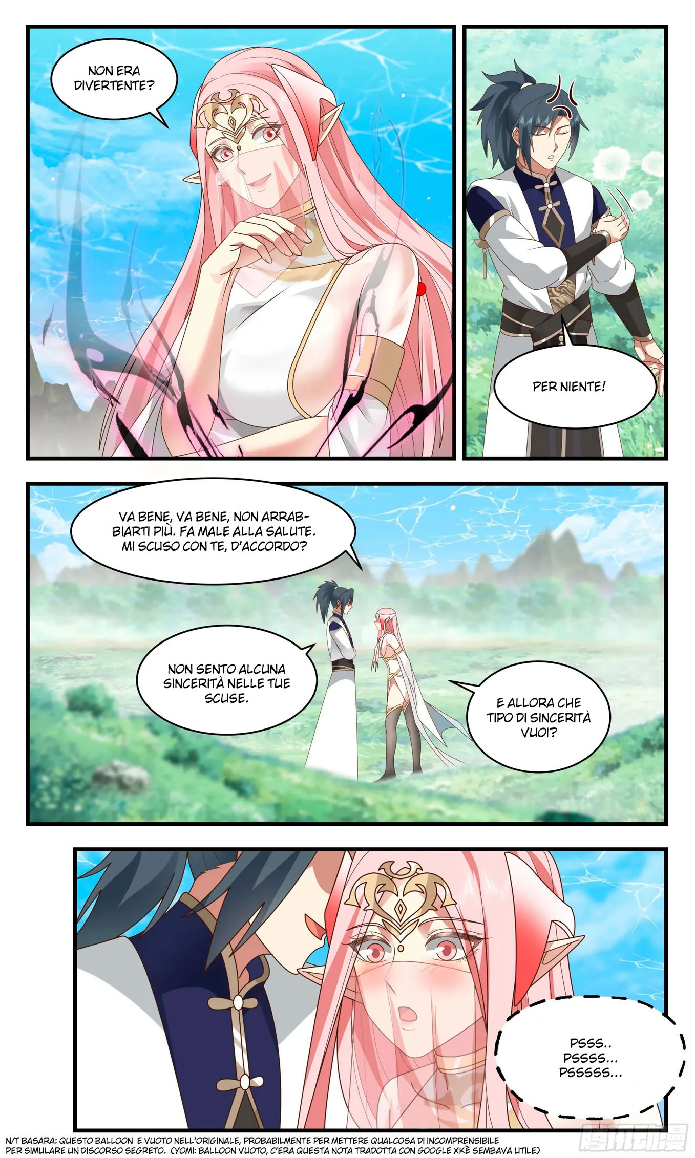 Read Martial Peak IT Manga Online