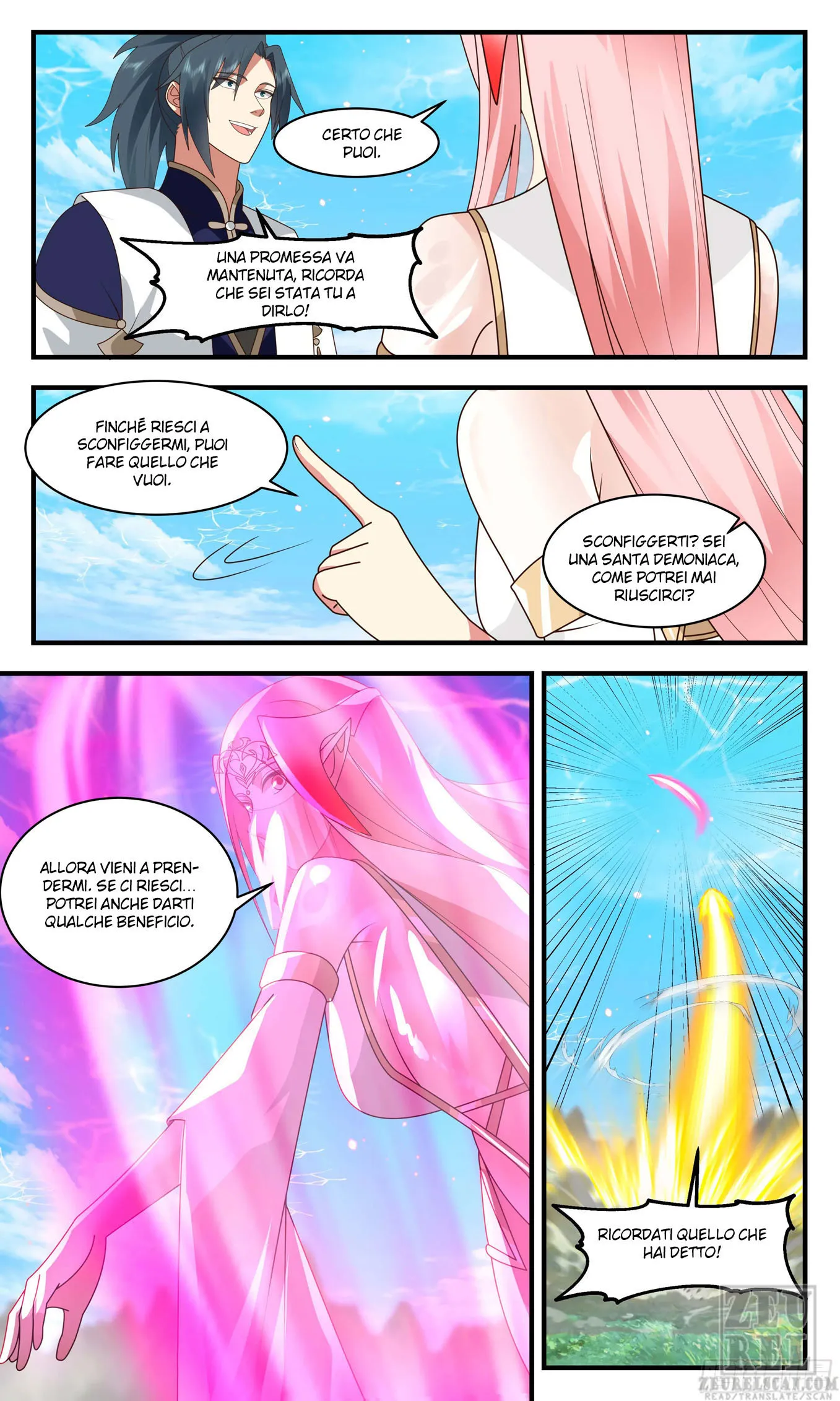 Read Martial Peak IT Manga Online