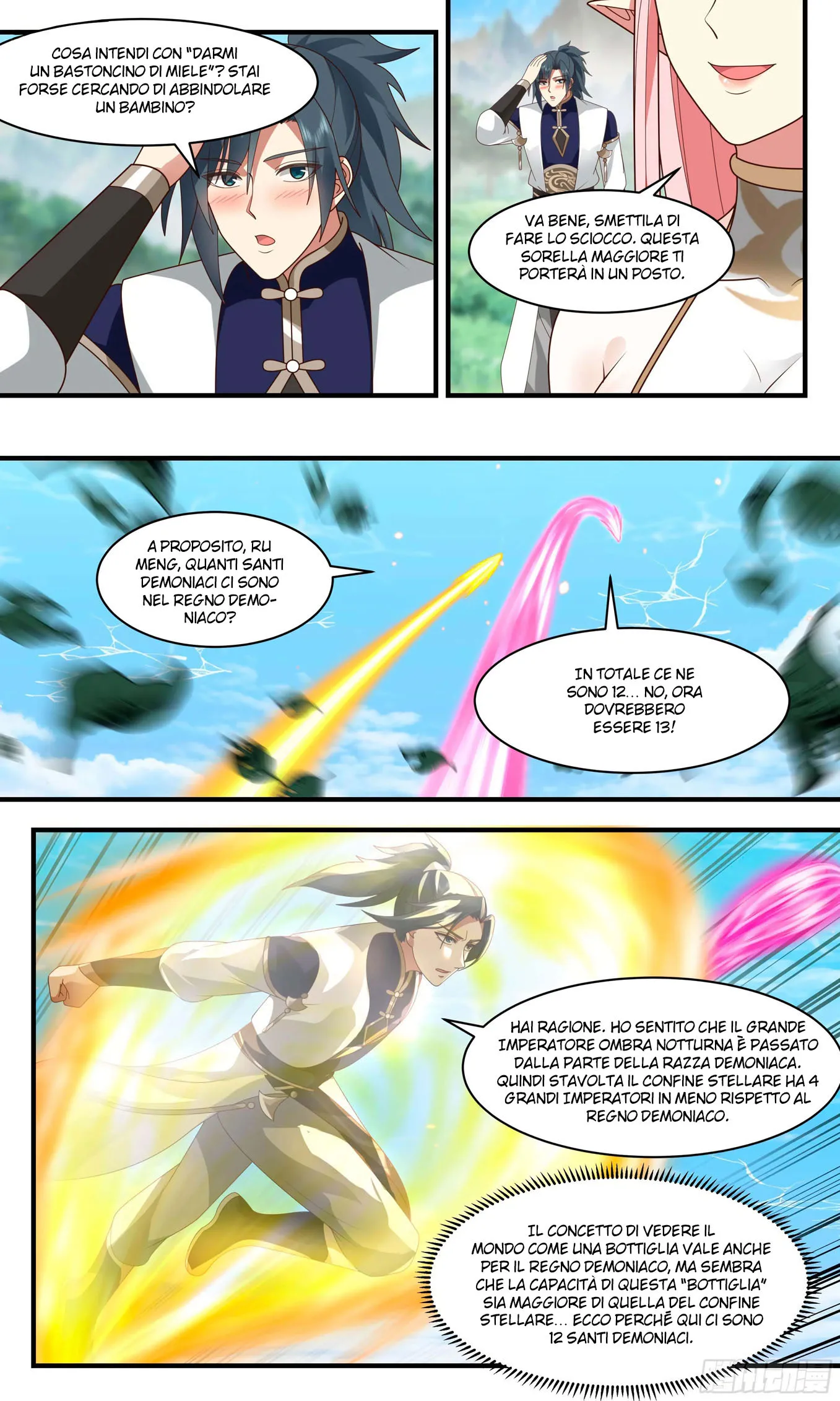 Read Martial Peak IT Manga Online