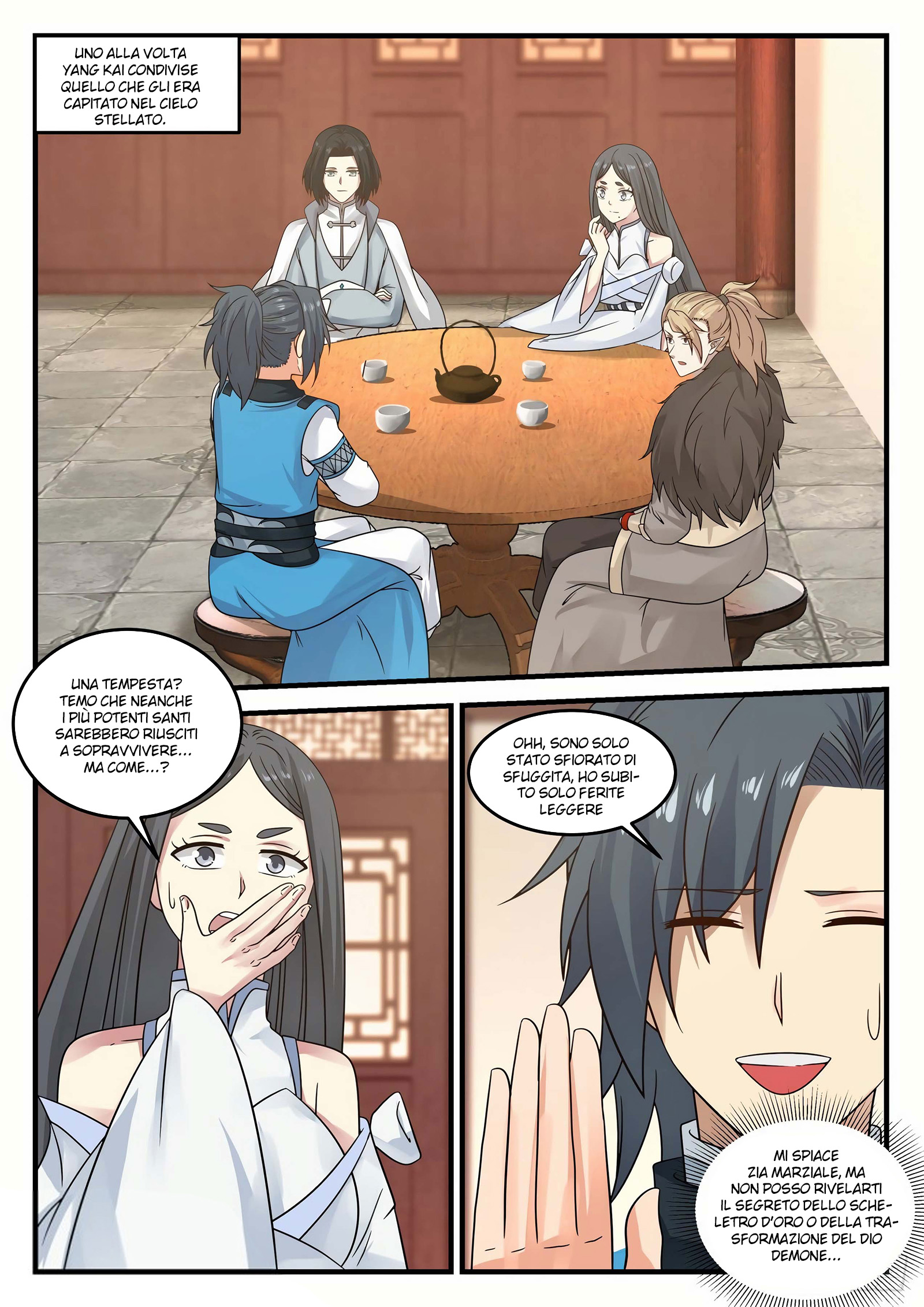 Read Martial Peak IT Manga Online